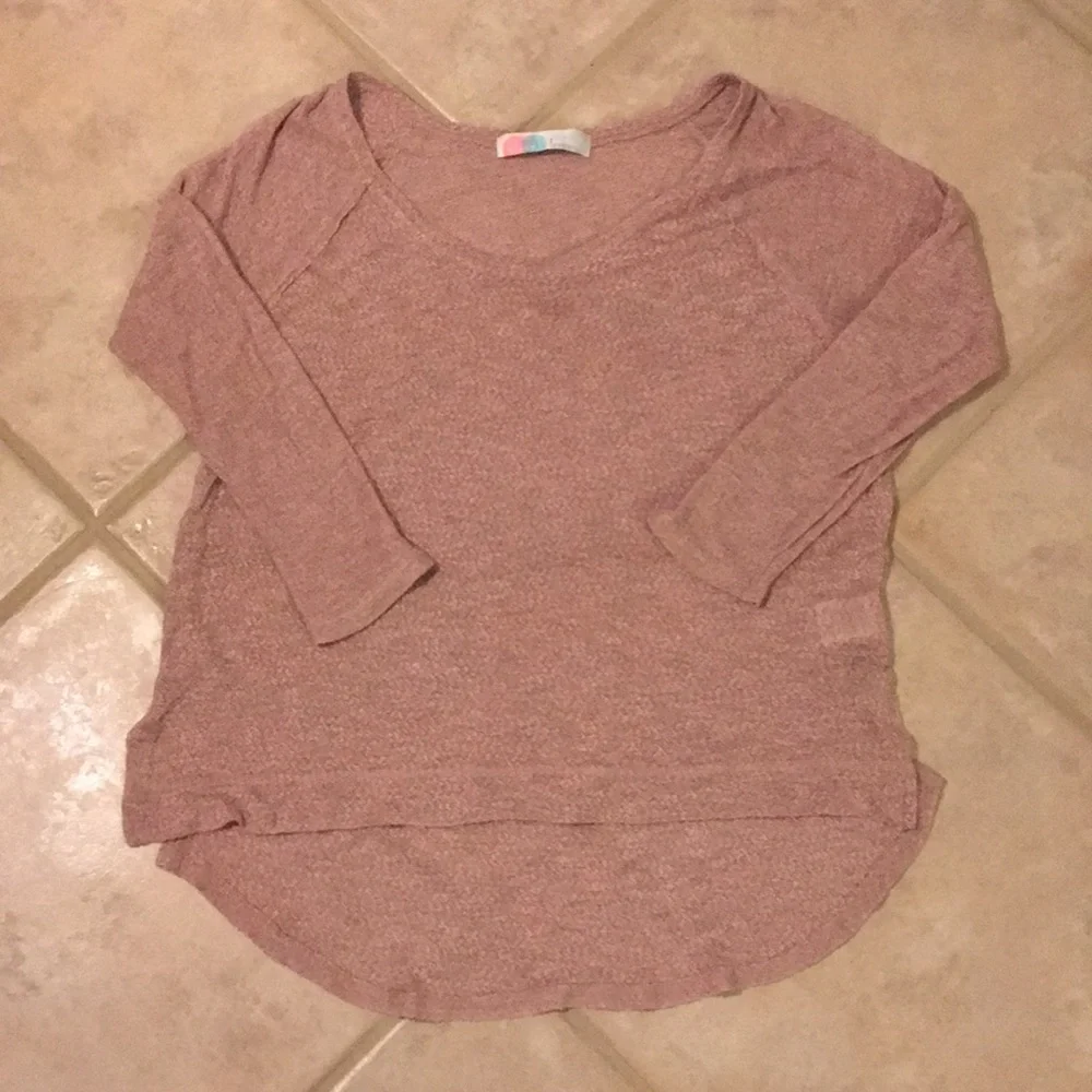Free People Beach Lightweight Long Sleeve Top